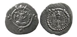 Ancient Coins - SASANIAN KINGS, Kavad I. Second reign, AD 499-531. AR Obol. Rare.