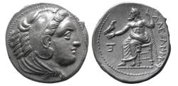 Ancient Coins - KINGS of MACEDON, Alexander III, 336-323 BC. AR Tetradrachm. Lifetime issue.