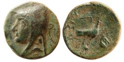 Ancient Coins - KINGS of PARTHIA; Arsakes II. 211-191 BC. Æ Dichalkon. Rare.