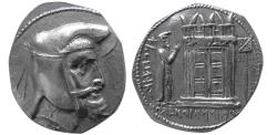 Ancient Coins - KINGS of PERSIS. Ardaxsir (Artaxerxes I). 3rd century BC. AR Tetradrachm. Very Rare.