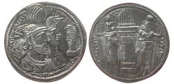 Ancient Coins - SASANIAN KINGS, Vahram (Bahram) II and family. 276-293 AD. AR Drachm.