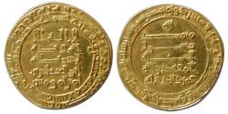 World Coins - ISLAMIC DYNASTS, Buyid, Emad al Dawlah (322-338 AH). Gold dinar. Madinat al-Salam, year: 330 AH.