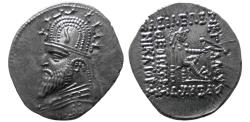Ancient Coins - KINGS of PARTHIA, Sinatrukes. 93/2-70/69 BC. AR Drachm. Lightly toned. Lustrous.