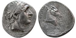 Ancient Coins - SELEUKID EMPIRE. Antiochos I Soter. 281-261 BC. AR Tetradrachm. Aï Khanoum mint. Extremely Rare.