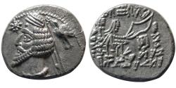 Ancient Coins - KINGS of PARTHIA. Phraates IV (38/7-2 BC). AR Drachm. Ekbatana mint.