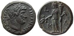 Ancient Coins - EGYPT, Alexandria. Hadrian. 117-138 AD. Billon Tetradrachm. Lovely strike.