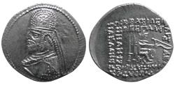 KINGS of PARTHIA, Mithradates II. 121-91 BC. AR Tetradrachm