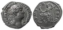 Ancient Coins - ROMAN EMPIRE, Hadrian. 117-138 AD. AR Denarius.