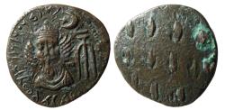 Ancient Coins - KINGS of ELYMAIS, Kamnaskires-Orodes III. Mid-Late 2nd Century AD. Æ Tetradrachm. Scarce.