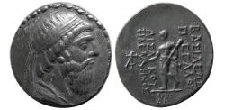 Ancient Coins - KINGS of PARTHIA, Mithradates I. 165-132 BC. AR Tetradrachm. Rare.
