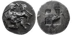 Ancient Coins - THASOS, Islands of Thrace. 500-480 BC. AR Stater.