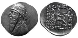 Ancient Coins - KINGS of PARTHIA, Mithradates II. Circa 121-91 BC. AR Drachm.