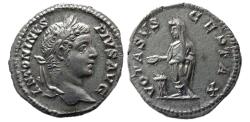 Ancient Coins - ROMAN EMPIRE, Caracalla. 198-217 AD. AR Denarius.
