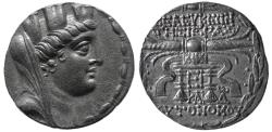 Ancient Coins - SYRIA, Seleuceia and Pieria. Ca. 105/4-83/2 BC. AR Tetradrachm. Dated CY 15 (95-94 BC).