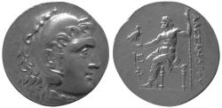 Ancient Coins - LYCIA, Phaselis, dated 208/7 BC. AR Tetradrachm. Civic issue in the name and types of Alexander III