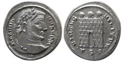 Ancient Coins - ROMAN EMPIRE; Galerius Maximianus Caesar, 293-305 AD. AR Argenteus.