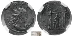 Ancient Coins - ROMAN EMPIRE, Gallienus. 253-268 AD. Billon Antoninianus. NGC-VF.
