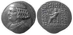 Ancient Coins - KINGS of PARTHIA, Orodes II. Ca. 57-38 BC. Silver Tetradrachm.