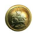 World Coins - IRAN: Pahlavi era Bronze military Button, Lion and the Sun, Imperial Mint Tehran RARE!