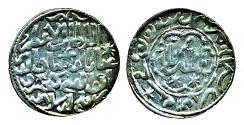 World Coins - SELJUQ OF RUM: Kaykhusraw III, Silver dirham, Mint of Lulua, AH 668, Superb!