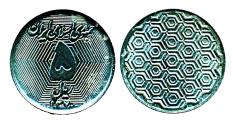 World Coins - IRAN: VERY RARE 5 Rial Honey bee Pattern, SH 1370 (1991), Mint State! A BEAUTY! RR! ON SPECIAL!
