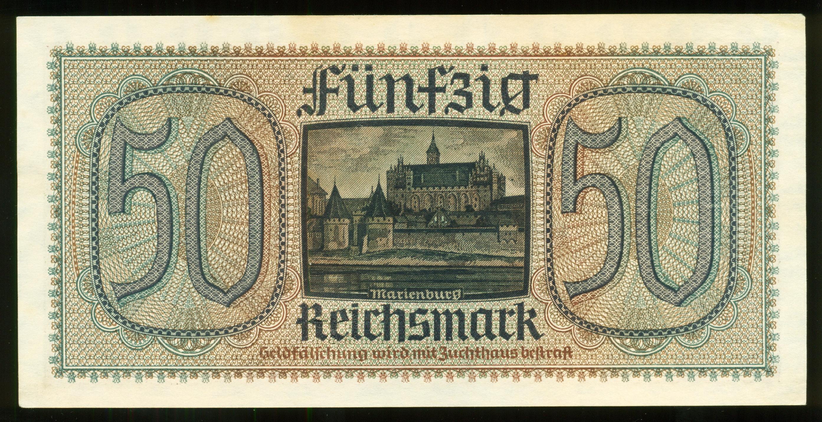 NAZI GERMANY: 1940-1945 THIRD REICH Occupied Territories 50