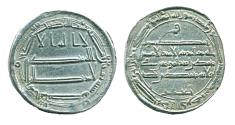 World Coins - ABBASID: Harun al-Rashid, Silver dirham, Mint of al-Muhammadiya, AH 180, Arabian Nights! RARE!