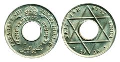 World Coins - BRITISH WEST AFRICA: 1936 EDWARD VIII 1/10 PENNY B.U.