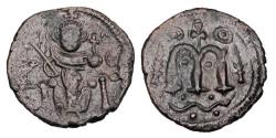 Eski Paralar - ARAB-BİZANS.  680-695 AD.  Æ Fals.