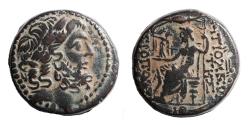 Ancient Coins - Seleucis and Pieria. Antioch. Æ Tetrachalkon. Time of Julius Caesar. 48/47 BC.