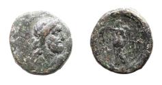 Ancient Coins - Seleukid Kings. Antiochos IV Epiphanes. 175-164 BC. Æ 15. Very rare.
