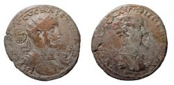 Ancient Coins - Cilicia, Ninica-Claudiopolis. Severus Alexander with Julia Mamaea (222-235). Ae 33