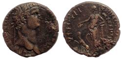 Ancient Coins - Caria. Antiochia ad Maeandrum. Domitian, 81-96. Ae Diassarion. Very Rare.