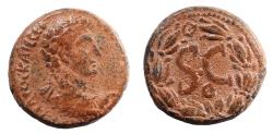 Ancient Coins - Seleucis and Pieria. Antioch. Marcus Aurelius. As Caesar, AD 139-161. Æ 23