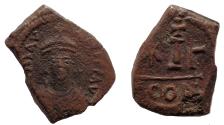 Ancient Coins - Maurice Tiberius. 582-602. Æ Decanummium