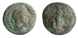 Ancient Coins - Marcus Aurelius, 161-180 AD. Æ Sestertius