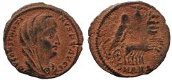 Ancient Coins - Divus Constantine I. Died AD 337. Æ Follis