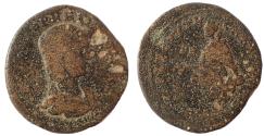 Ancient Coins - Cilica, Tarsus. Julia Paula, AD 219-220. AE 29. Very Rare.