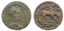 Ancient Coins - Troas, Alexandreia, Severus Alexander. Ae 25. Rare.