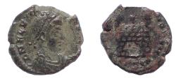 Ancient Coins - Flavius Victor AD 387-388. Aquileia Nummus Æ 13. Rare.