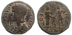 Ancient Coins - Pamphylia. Side. Julia Paula (Augusta, 219-220). Ae 31. Very Rare