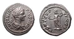 Ancient Coins - Caracalla. AD 198-217. AR Denarius