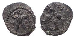 Ancient Coins - Kition, Melekiathon. v. 392/1-362 BC. Ae Chalkous. Rare.