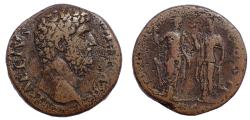 Ancient Coins - Aelius. Caesar, AD 136-138. Æ Sestertius. Rare