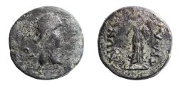Ancient Coins - Lydia. Tralleis. C. AD 81-161. Æ 20 Third known example.