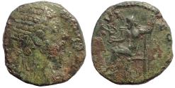 Ancient Coins - Marcus Aurelius. AD 161-180. Æ Dupondius