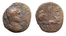 Ancient Coins - Mesoptamia, Rhasaena. Elagabalus. AD 218-222. Æ 24. Very Rare.