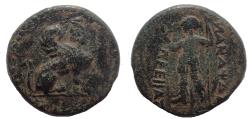 Ancient Coins - Pamphylia, Perge. Circa 190-130 BC. Æ 16 