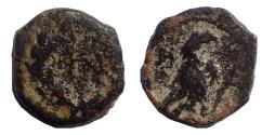 Ancient Coins - Nabataea. Aretas IV. 9 BC-AD 40. Æ  11. Rare.