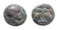 Ancient Coins - Attica, Athens. c. 130-90 BC. Æ 14. Rare.